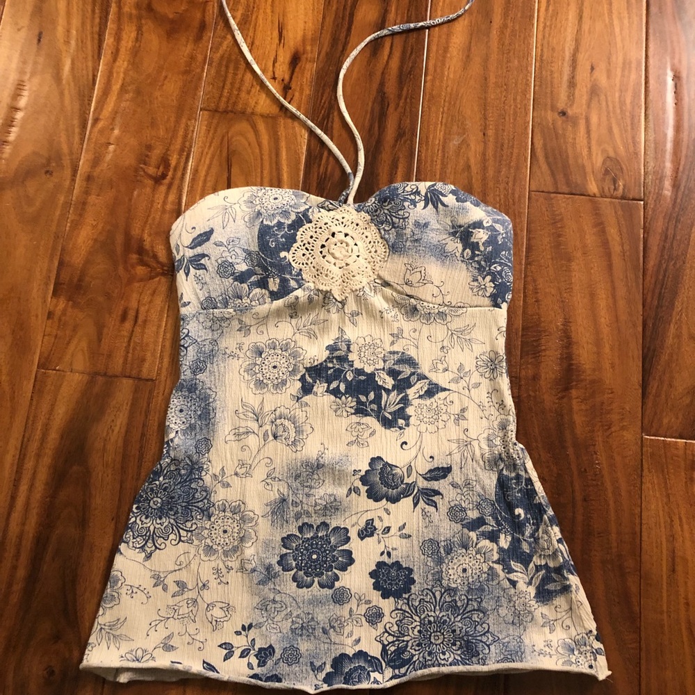 Floral tank top